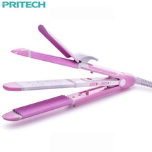 Load image into Gallery viewer, Pritech New Electric 3 In 1 Hair Straightener Curling Irons For Wet&amp;Dry Professional Hair Curler Styling
