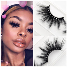 Load image into Gallery viewer, Visofree Eyelashes Mink Eyelashes Criss-cross Strands Cruelty Free High Volume Mink Lashes Soft Dramatic Eye lashes E80 Makeup
