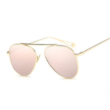 Load image into Gallery viewer, Fashion Female Politie Sunglasses Women GG Pink Mirror Shades Sun Glasses
