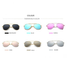 Load image into Gallery viewer, Fashion Female Politie Sunglasses Women GG Pink Mirror Shades Sun Glasses
