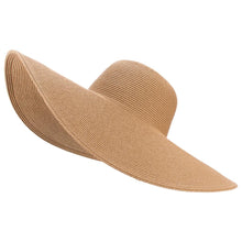 Load image into Gallery viewer, 7.1&#39;&#39;/18cm Huge Wide Brim Sun Hats Straw Summer Church Wedding Hatinators for Womens Ladies Floppy Kentucky Derby Party Dressy
