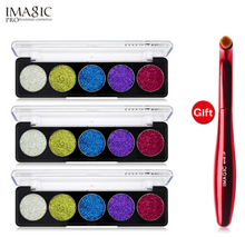 Load image into Gallery viewer, IMAGIC Glitter Eye Shadow Palette Buy 3 Get 1 Gift 3pcs/set 5 Colors Glitters
