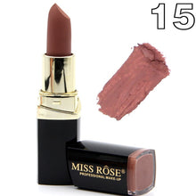 Load image into Gallery viewer, Matte Lipstick Lot Cosmetic Waterproof Long Lasting Pigment Velvet Miss Rose Brand Sexy Red Lip Matte Nude Lipstick
