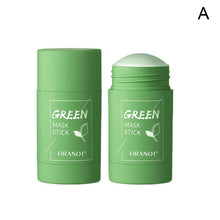 Load image into Gallery viewer, Cleansing Green Stick Green Tea Stick Mask Purifying Clay Stick Mask Oil Control Anti-acne Eggplant Skin Care Whitening
