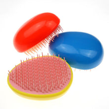 Load image into Gallery viewer, 1pc Egg Design Magic Hair Brush Plastic Tangle Detangling Comb Head Scalp Massage Comb Salon Shower Hair Styling Tools
