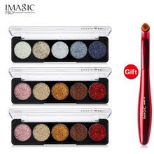 Load image into Gallery viewer, IMAGIC Glitter Eye Shadow Palette Buy 3 Get 1 Gift 3pcs/set 5 Colors Glitters
