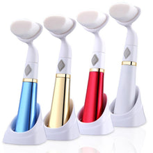 Load image into Gallery viewer, Electric Facial Brush Facial Pore Cleaner Body Cleaning Skin Massager
