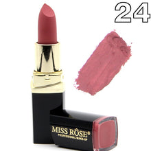 Load image into Gallery viewer, Matte Lipstick Lot Cosmetic Waterproof Long Lasting Pigment Velvet Miss Rose Brand Sexy Red Lip Matte Nude Lipstick
