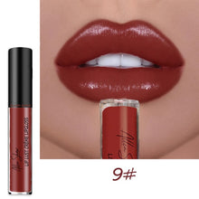 Load image into Gallery viewer, Nude Shiny Liquid Lip Glaze Matte Glitter Shimmer Moisturizing Lip Gloss Long-lasting Lipstick
