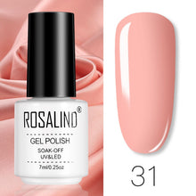 Load image into Gallery viewer, ROSALIND Gel Polish Set Manicure for Nails Semi Permanent Vernis top coat UV LED Gel Varnish Soak Off Nail Art Gel Nail Polish
