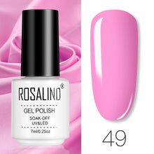 Load image into Gallery viewer, ROSALIND Gel Polish Set Manicure for Nails Semi Permanent Vernis top coat UV LED Gel Varnish Soak Off Nail Art Gel Nail Polish
