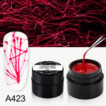 Load image into Gallery viewer, ROSALIND Gel Spider Line For Nails Art Gel Polish UV Colors Painting Gel Nail Polish Spider Gel Lacquer Web Stickers Gel Polish
