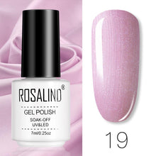 Load image into Gallery viewer, ROSALIND Gel Polish Set Manicure for Nails Semi Permanent Vernis top coat UV LED Gel Varnish Soak Off Nail Art Gel Nail Polish
