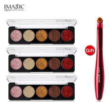 Load image into Gallery viewer, IMAGIC Glitter Eye Shadow Palette Buy 3 Get 1 Gift 3pcs/set 5 Colors Glitters
