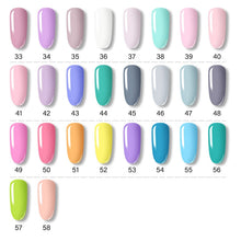 Load image into Gallery viewer, ROSALIND Gel Polish Set Manicure for Nails Semi Permanent Vernis top coat UV LED Gel Varnish Soak Off Nail Art Gel Nail Polish
