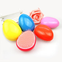 Load image into Gallery viewer, 1pc Egg Design Magic Hair Brush Plastic Tangle Detangling Comb Head Scalp Massage Comb Salon Shower Hair Styling Tools
