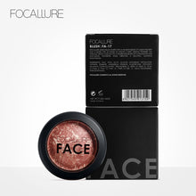 Load image into Gallery viewer, FOCALLURE Makeup Blusher Top Quality Professional Cheek 6 Colors Baked Blush Bronzer Blusher Face Contour Make Up
