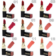 Load image into Gallery viewer, Matte Lipstick Lot Cosmetic Waterproof Long Lasting Pigment Velvet Miss Rose Brand Sexy Red Lip Matte Nude Lipstick
