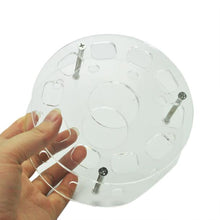 Load image into Gallery viewer, 10 Hole Oval Makeup Brush Holder
