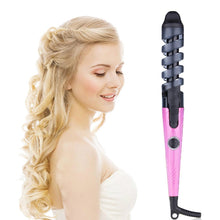 Load image into Gallery viewer, Magic Pro Hair Curlers Electric Curl Ceramic Spiral Hair Curling Iron Wand Salon Hair Styling Tools  Hair Wand Curler Iron
