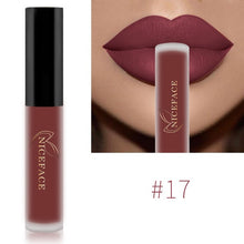 Load image into Gallery viewer, NICEFACE Lip Gloss 34 Colors Nude Matte Liquid Lipstick Mate Waterproof Long Lasting Moisturizing Lipgloss Lip Makeup Cosmetics
