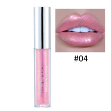 Load image into Gallery viewer, Glitter Liquid Lipstick Lip Plumper Gloss Crystal Glow Laser Holographic Lipsticks Mermaid Pigment Shiny Lipgloss Tube Makeup
