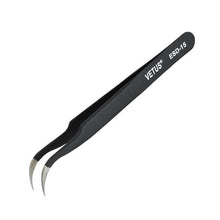 Load image into Gallery viewer, Makeup Professional Eyelash Tweezers 3D Volume Eyelash Extension Tweezer Fan Lash Eyebrow Tweezers VETUS Excellent Closure
