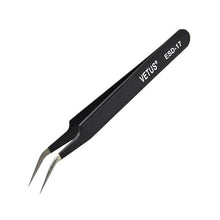 Load image into Gallery viewer, Makeup Professional Eyelash Tweezers 3D Volume Eyelash Extension Tweezer Fan Lash Eyebrow Tweezers VETUS Excellent Closure
