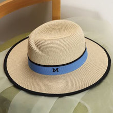 Load image into Gallery viewer, Summer Sun Hats for Women Man Beach Straw Hat For Men UV Protection Cap Panama Hat Chapeau Femme 2020 New
