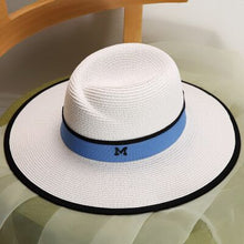 Load image into Gallery viewer, Summer Sun Hats for Women Man Beach Straw Hat For Men UV Protection Cap Panama Hat Chapeau Femme 2020 New
