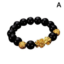 Load image into Gallery viewer, Brave Troops Beads PIXIU Bracelet for Women Men Beads Couple Bracelet Bring Lucky Brave Wealth Feng Shui Bracelets
