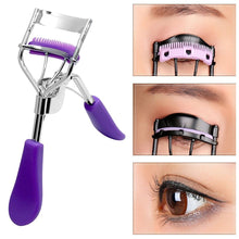 Load image into Gallery viewer, 1PC Comb Eyelash Curler Professional Eyelash Curler Folding False Eyelashes Auxiliary Eyelash Curling Clip Small Makeup Tools
