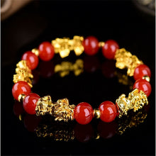 Load image into Gallery viewer, Pixiu Bracelet Chinese Good Lucky Charm Feng Shui Pi Yao Wealth Good Luck Bracelets Jewelry Lucky Bracelets Drop Shipping
