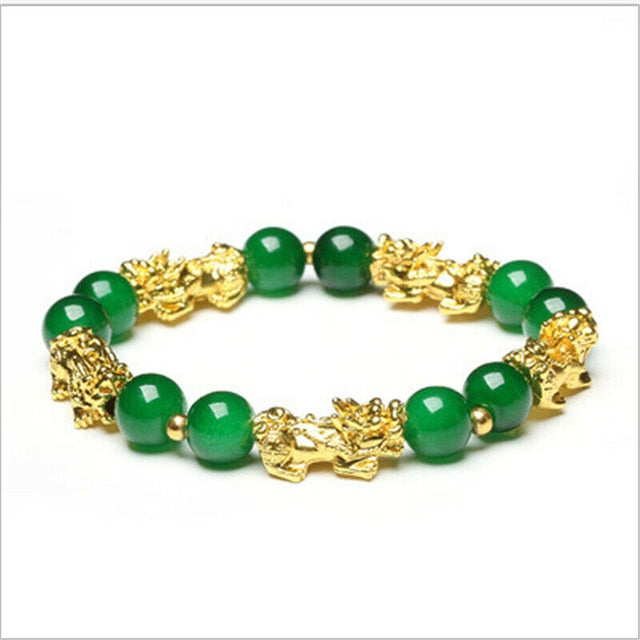 Pixiu Bracelet Chinese Good Lucky Charm Feng Shui Pi Yao Wealth Good Luck Bracelets Jewelry Lucky Bracelets Drop Shipping