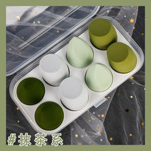 Load image into Gallery viewer, 1/4/8pcs New Beauty Egg Set Gourd Water Drop Puff Makeup Puff Set Colorful Cushion Cosmestic Sponge Egg Tool Wet and Dry Use
