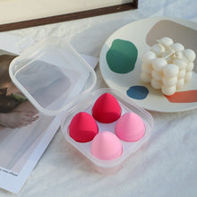 Load image into Gallery viewer, 1/4/8pcs New Beauty Egg Set Gourd Water Drop Puff Makeup Puff Set Colorful Cushion Cosmestic Sponge Egg Tool Wet and Dry Use
