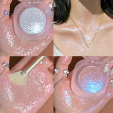 Load image into Gallery viewer, Diamond Glitter Mashed Potatoes Highlighter Diamond Highlighter Makeup Gel Face and Body Brighten Glitter Natural Contour Makeup
