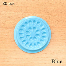 Load image into Gallery viewer, Wholesale Glue Gasket Eyelash glue holder Adhesive Pallet Eyelash Extension glue pads stand on eyelash plastic makeup tools
