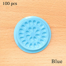 Load image into Gallery viewer, Wholesale Glue Gasket Eyelash glue holder Adhesive Pallet Eyelash Extension glue pads stand on eyelash plastic makeup tools
