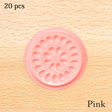 Load image into Gallery viewer, Wholesale Glue Gasket Eyelash glue holder Adhesive Pallet Eyelash Extension glue pads stand on eyelash plastic makeup tools
