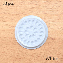 Load image into Gallery viewer, Wholesale Glue Gasket Eyelash glue holder Adhesive Pallet Eyelash Extension glue pads stand on eyelash plastic makeup tools
