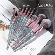 Load image into Gallery viewer, ZZDOG 7/10Pcs High-Quality Cosmetic Tool Kit Soft Makeup Brushes Set Eye Shadow Powder Foundation Eyebrow Blending Beauty Brush
