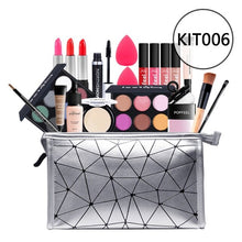 Load image into Gallery viewer, ALL IN ONE Makeup Kit Eyeshadow Eyeliner Foundation Cream Makeup Bag Concealer Lipstick Brush Make Up Kit With Makeup Bag
