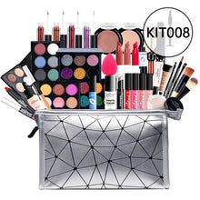 Load image into Gallery viewer, ALL IN ONE Makeup Kit Eyeshadow Eyeliner Foundation Cream Makeup Bag Concealer Lipstick Brush Make Up Kit With Makeup Bag
