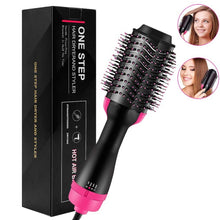 Load image into Gallery viewer, VIP Link Hair Dryer Brush Blow Dryer Hair Styler Hot Air Comb One Step Hair Dryer and Volumizer 3 in 1 Blower Brush Hairdryer
