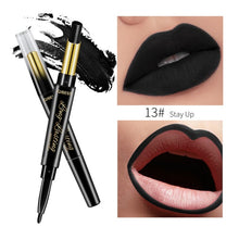 Load image into Gallery viewer, QIBEST 2 In 1 Lipstick Pen Lip Liner Lipstick Pencil Lips Makeup Women Cosmetics Long Lasting Waterproof Matte Lip Pencil
