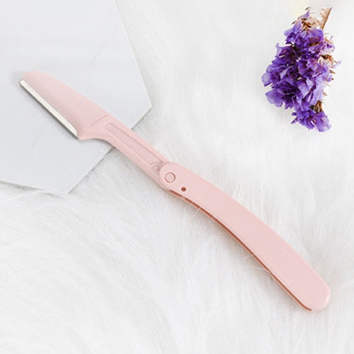 Teemo 1/3Pcs/set Portable Eyebrow Trimmer Foldable Hair Remover Set Women Face Razor Eyebrow Trimmers Blades Shaver Eyebrow tool