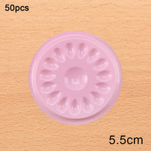 Load image into Gallery viewer, Wholesale Glue Gasket Eyelash glue holder Adhesive Pallet Eyelash Extension glue pads stand on eyelash plastic makeup tools
