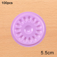 Load image into Gallery viewer, Wholesale Glue Gasket Eyelash glue holder Adhesive Pallet Eyelash Extension glue pads stand on eyelash plastic makeup tools
