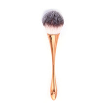 Load image into Gallery viewer, Luxury Champagne Makeup Brushes Flat Top Foundation Brush Large Face Brush Repair brush contour brush for Liquid Cream Powder
